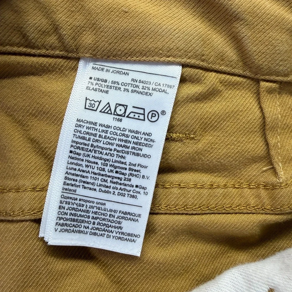 Banana Republic Pant Mens 36x33 Brown Cotton Chino Straight Leg Business Preppy